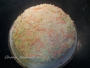 TARTA SALADA RELLENA DE ATÚN, HUEVO Y HORTALIZAS