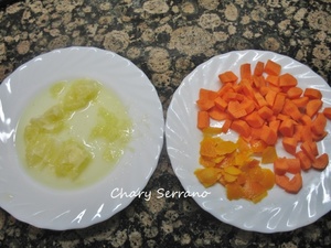 MERMELADA DE NARANJA, ZANAHORIA Y ESPECIAS