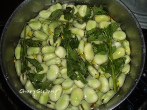 HABAS ENZAPATÁS al estilo de Huelva