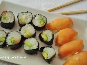 DE NIGIRIS Y MAKIS SUSHI. Recetas