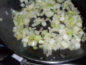 TORTILLA DE GARBANZOS Y CARNE