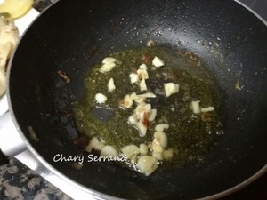 BACALAO AL AJOARRIERO CON PATATA ASADA