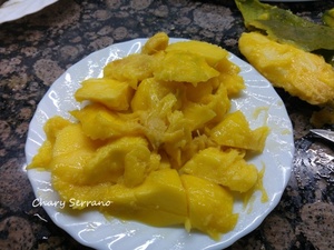 HELADO DE MANGO, YOGUR Y MIEL