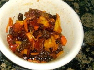 SEMI ESFERAS DE CREMA Y FRUTAS