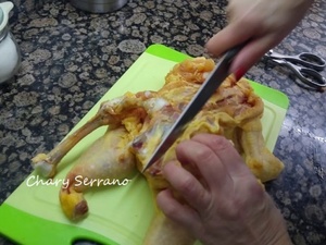 COMO DESHUESAR UN POLLO, paso a paso