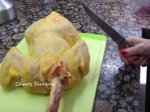 COMO DESHUESAR UN POLLO, paso a paso