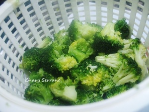 Pastel salado de brócoli y calabacín