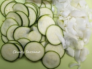 Pastel salado de brócoli y calabacín