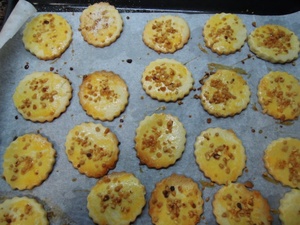 Galletas fáciles de mantequilla y almendras