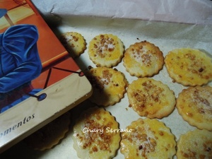 Galletas fáciles de mantequilla con almendras