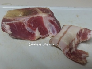 Sopa con garbanzos, grelos y patatas