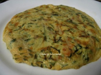 TORTILLA DE PATATA CON VERDURAS