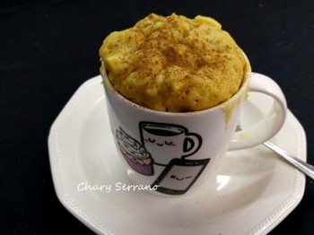 MUG CAKE DE LIMÓN EN MICROONDAS