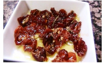 CONSERVAS DE TOMATES SECOS EN ACEITE, 3 RECETAS