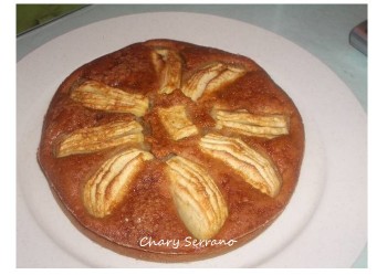 TARTA DE MANZANAS FÁCIL, sin azúcar