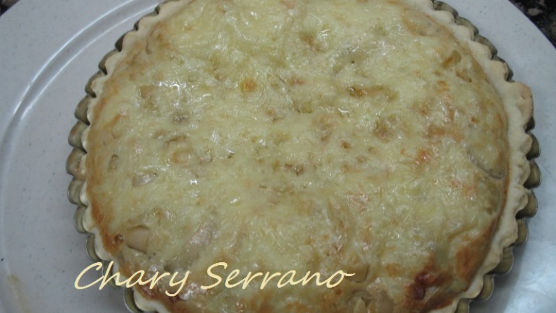 QUICHE DE QUESO ENMENTAL Y PUERRO, Premio Canal cocina