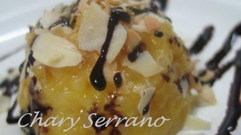 ARROZ DULCE CON NARANJA Y ALMENDRAS
