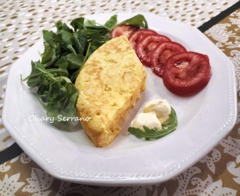 Tortilla de patatas al microondas