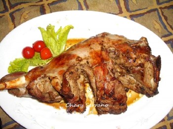 PALETILLA DE CORDERO ASADA
