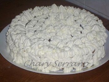 TARTA RAPIDA DE CREMA Y NATA