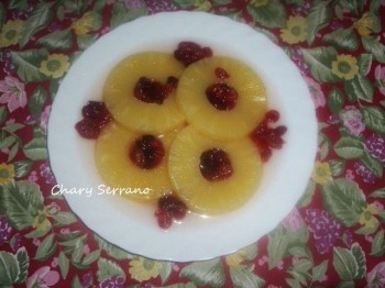 POSTRE RÁPIDO DE PIÑA