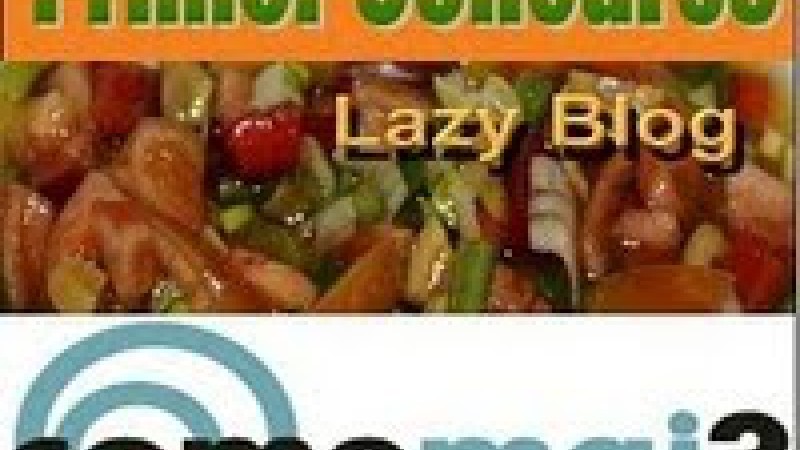 RECETA PARA CONCURSO DE PASTA LAZY BLOG