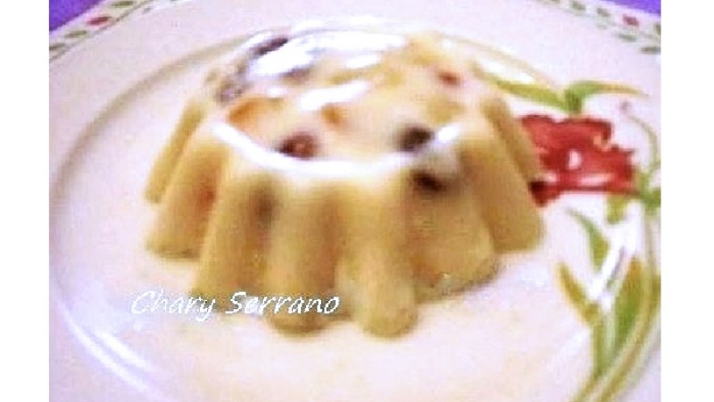 Flan de yogur con frutillas sin azúcar, sin grasa, sin horno