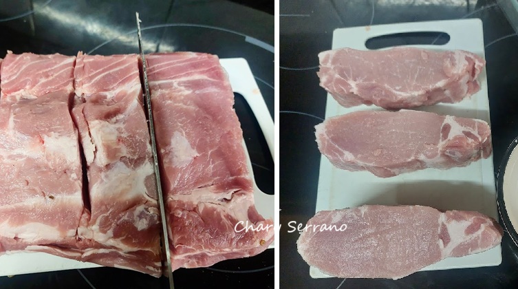 Lomo de orza en aove, receta tradicional