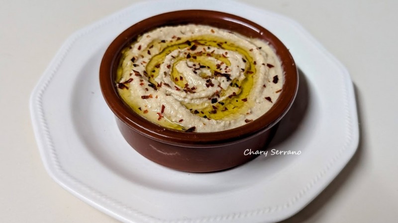 HUMMUS BI TAHINA Pasta de garbanzos con sésamo