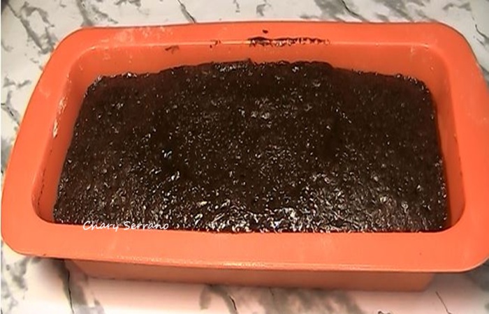 Pudin de chocolate y almendras sin gluten