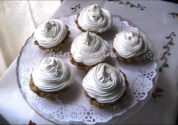 Tartaletas de manzana y merengue