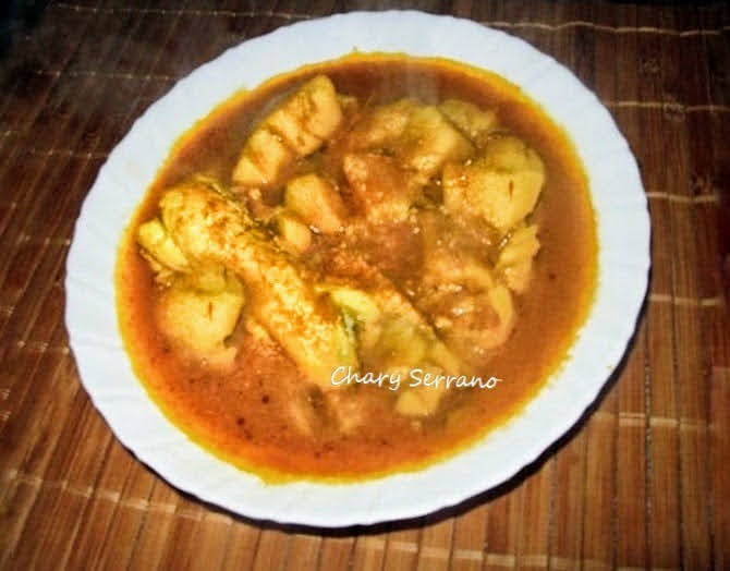 Guiso de patatas y bacalao