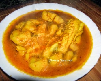 GUISO DE PATATAS Y BACALAO