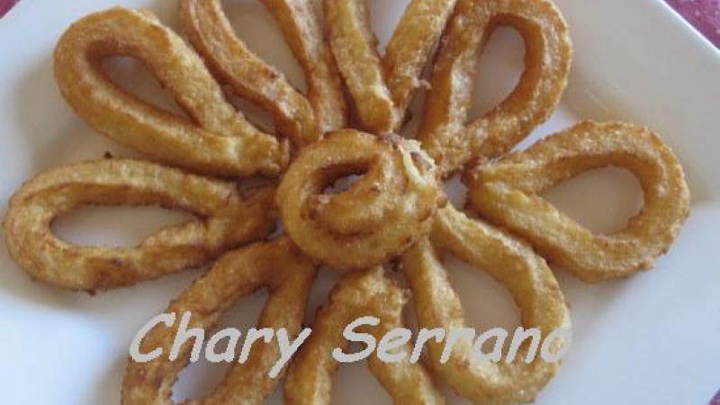 CHURROS DE Y CON PATATAS - 2 recetas