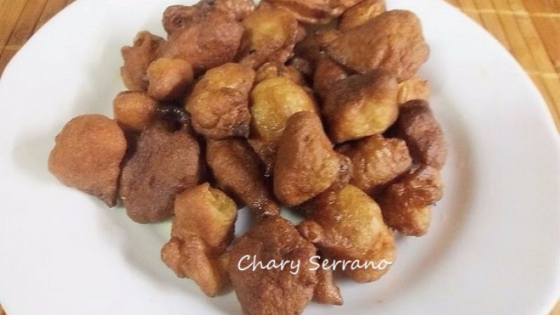 BUÑUELOS DE GAMBAS