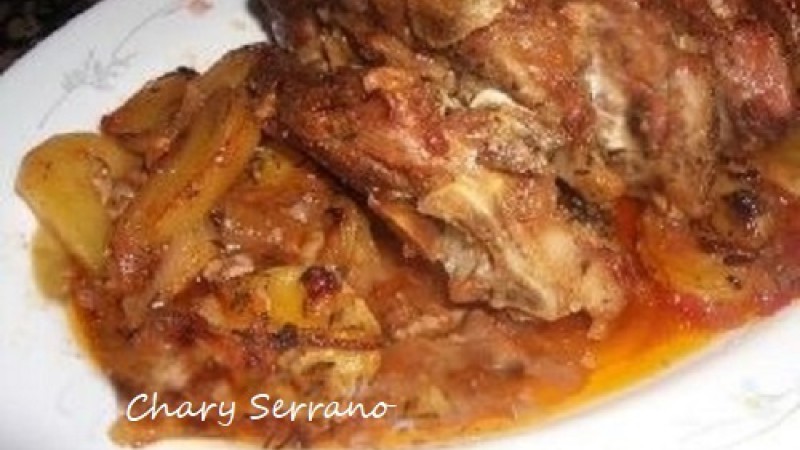 CHULETERO DE CERDO AL HORNO
