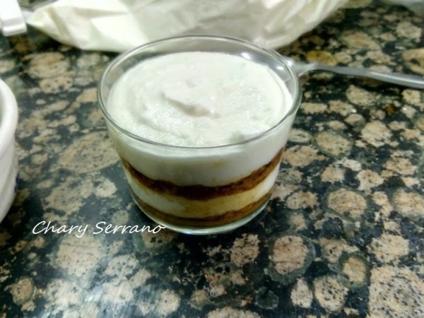 VASITOS DE TIRAMISÚ LIGERO (con menos calorías)