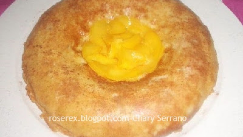 ROSCA DULCE DE ARROZ INTEGRAL Y MELOCOTÓN, LIGHT