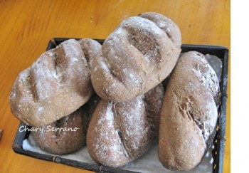 PANECILLOS DE AOVE CON LINO DORADO